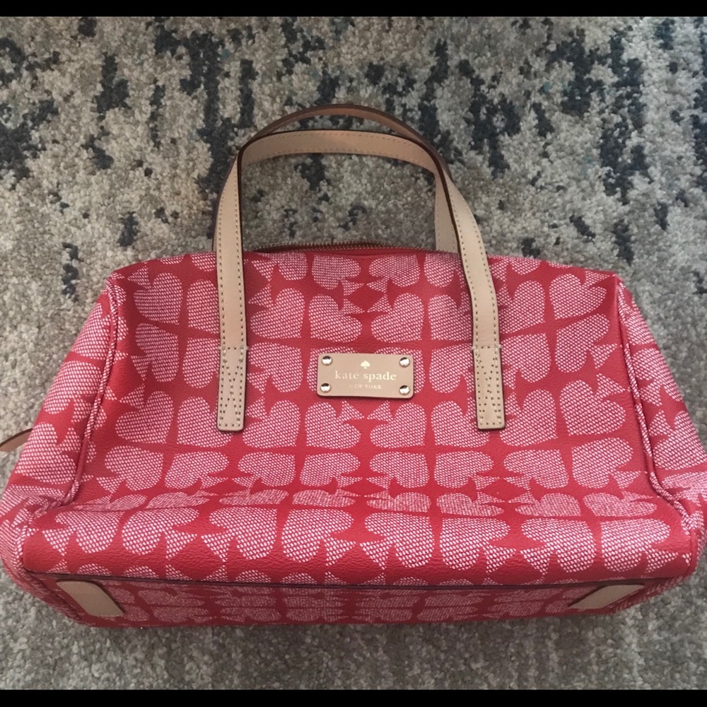 Kate Spade Pebbled Ace of Spades handbag